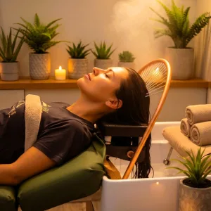 Enjoy A 60-min Korean Head Spa:… at Chic Charm Beauty Salon @ Al Barsha Mall BR