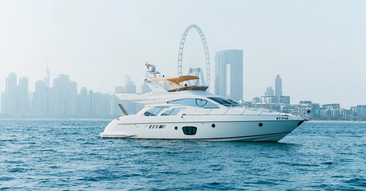 Sail Dubai Marina On A Luxury 55-foot Yacht 1, 2 Or 4-hour Cruises | Dubai Travel Tours Sail Dubai Marina On A Luxury 55-foot Yacht 1