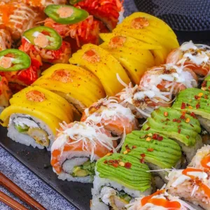 Satisfy Your Cravings With Unlimited Sushi For A Child Or 4 Adults at DAsia Fusion Restaurant At Icon Delux Hotel Apartments