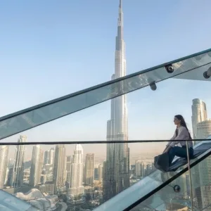 Sky Views Observatory & Glass Slide Experience in Dubai | Dubai Travel Tours Sky Views Observatory & Glass Slide Experience at Sky Views