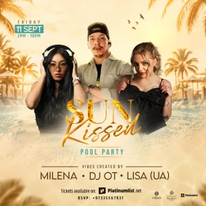 Sun Kissed Pool Party at Palavra Resort, Bahrain – Nightlife Sun Kissed Pool Party at Palavra Resort