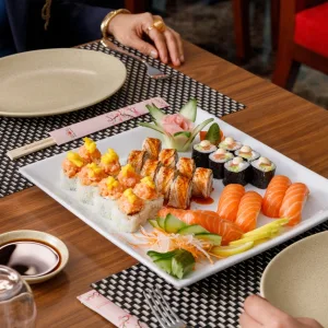 Sushi Set Menu With A Beverage At Keway Mai @ 4* City Seasons Al Hamra in Abu Dhabi | Dubai Travel Tours Sushi Set Menu With A Beverage At Keway Mai @ 4* City Seasons Al Hamra at Keway Mai @ 4* City Seasons Al Hamra