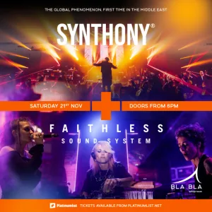 Synthony x Faithless Live in Dubai Concerts