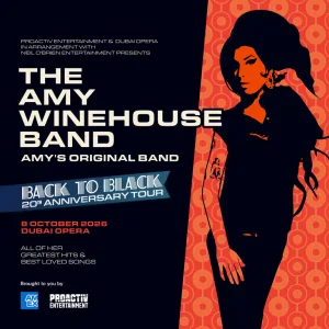 The Amy Winehouse Band in Dubai – Concerts The Amy Winehouse Band in Dubai Concerts