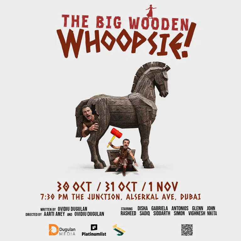 The Big Wooden Whoopsie at The Junction in Dubai – Shows and Theatrical Plays The Big Wooden Whoopsie at The Junction in Dubai Shows and Theatrical Plays