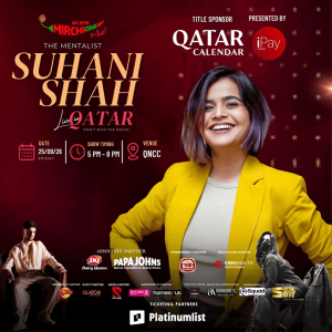 The Mentalist Suhani Shah Live in Qatar Concerts