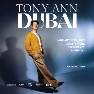 Tony Ann at Dubai Opera – Concerts Tony Ann at Dubai Opera Concerts