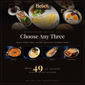 Turkish Breakfast Experience at Bebek Restaurant & Lounge – Dining Experiences Turkish Breakfast Experience at Bebek Restaurant & Lounge Dining Experiences