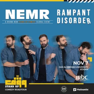 Wagef! Nemr Live Comedy Show in Jeddah – Shows and Theatrical Plays Wagef! Nemr Live Comedy Show in Jeddah Shows and Theatrical Plays