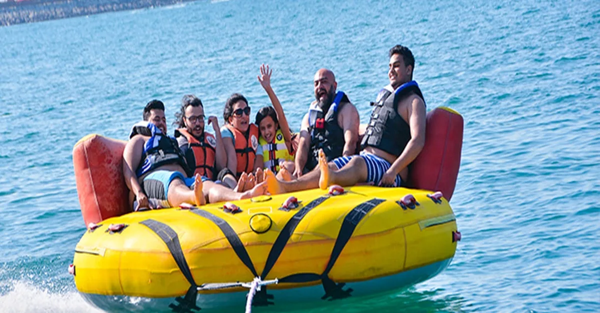 Wakeboarding Or Banana Boat Ride With Bissalama Yachts in Dubai | Dubai Travel Tours Dubai