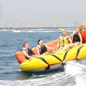 Wakeboarding Or Banana Boat Ride With Bissalama Yachts in Dubai | Dubai Travel Tours Wakeboarding Or Banana Boat Ride With Bissalama Yachts at Bissalama Yachts