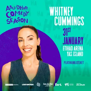 Whitney Cummings at Etihad Arena – Comedy Events Whitney Cummings at Etihad Arena Comedy Events