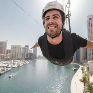 Xline Dubai Marina: World’s Longest Zipline Experience For One Adult in National Deal | Dubai Travel Tours Xline Dubai Marina: World’s Longest Zipline Experience For One Adult at The Tours Factory Dubai