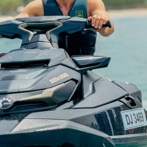 Yacht at dream team water sports