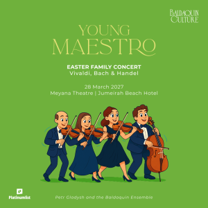 Young Maestro: Easter Family Concert – Bach, Vivaldi & Handel in Dubai – Shows and Theatrical Plays Young Maestro: Easter Family Concert - Bach